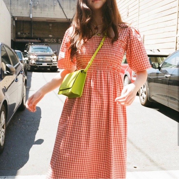 ISO Lisa Says Gah Toni Dress in Red Gingham - Picture 2 of 2
